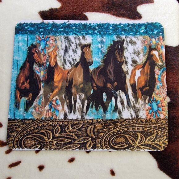 Horses Western Computer Mouse Pad - Picture 6 of 6